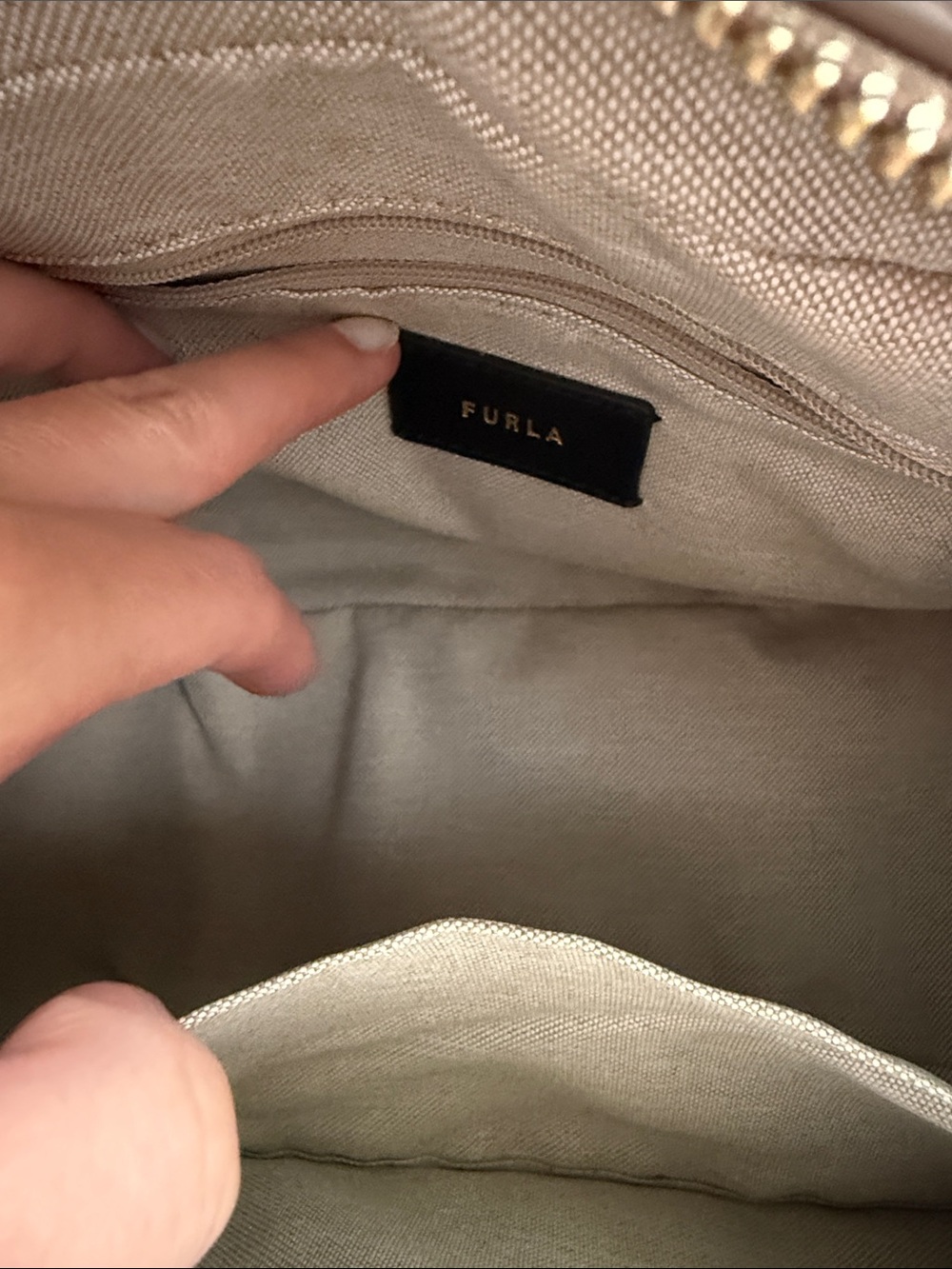 Furla Galassia Medium Leather Boston Bag - Picture 3 of 6